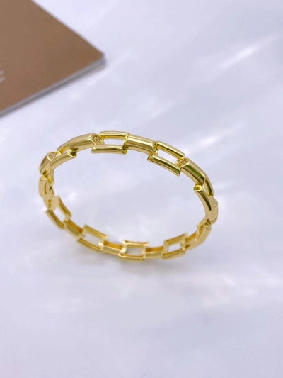 Jewelry Vintage Style Classic Style Geometric Copper Zircon Plating Rings Bracelets
