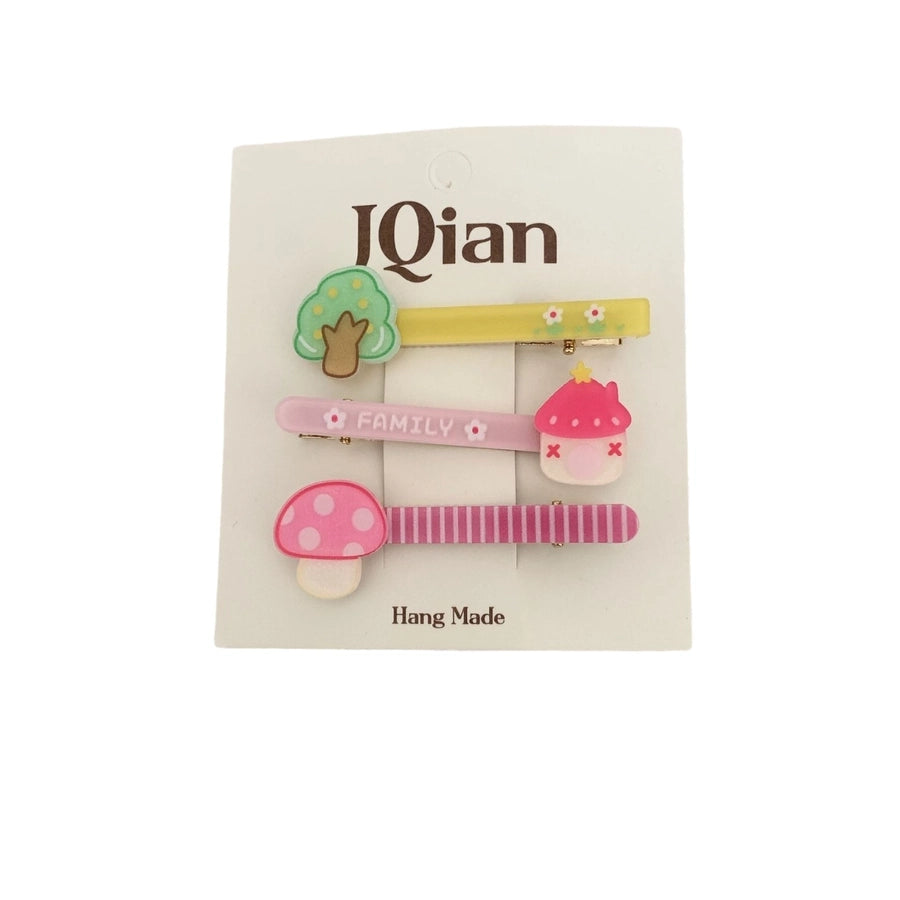 Women's Cute Cartoon Arylic Hair Clip