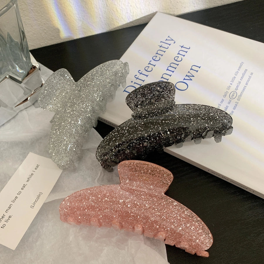 Women's Simple Style Classic Style Solid Color Arylic Hair Claws