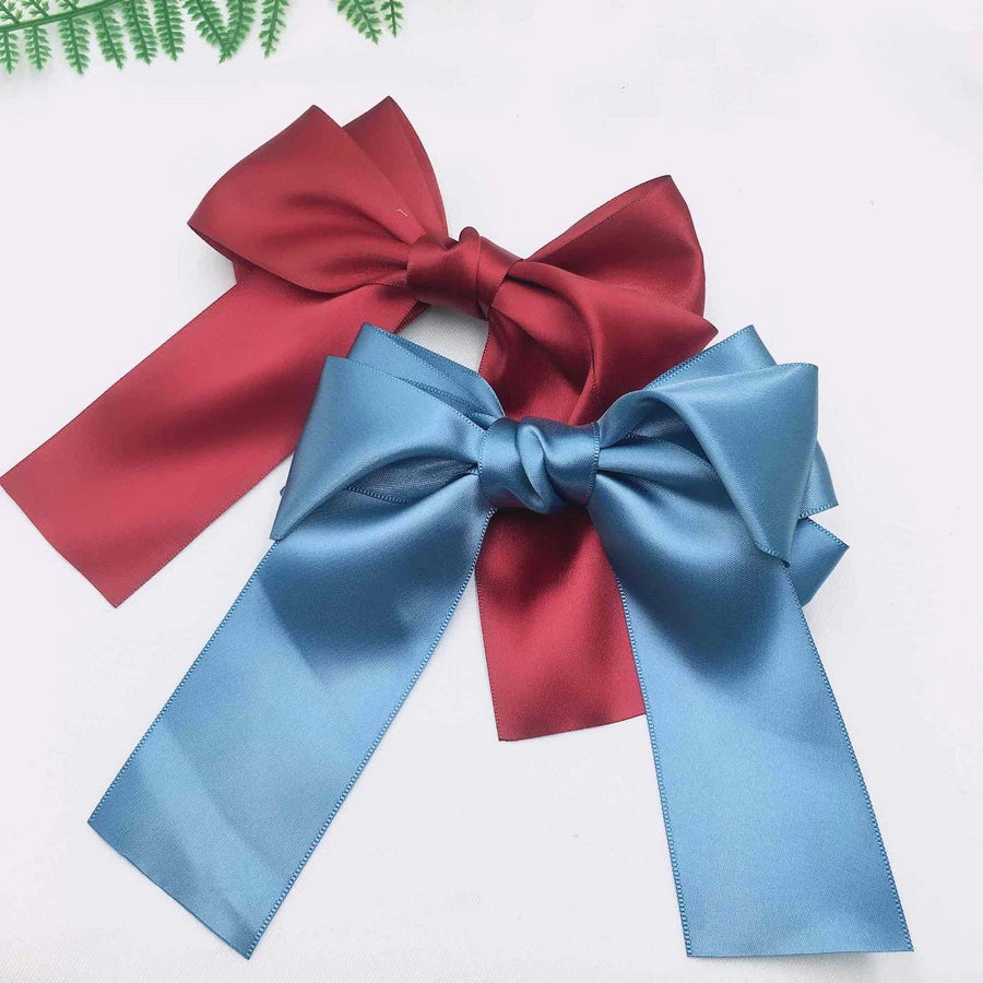 women's cute bow knot alloy cloth bowknot hair clip