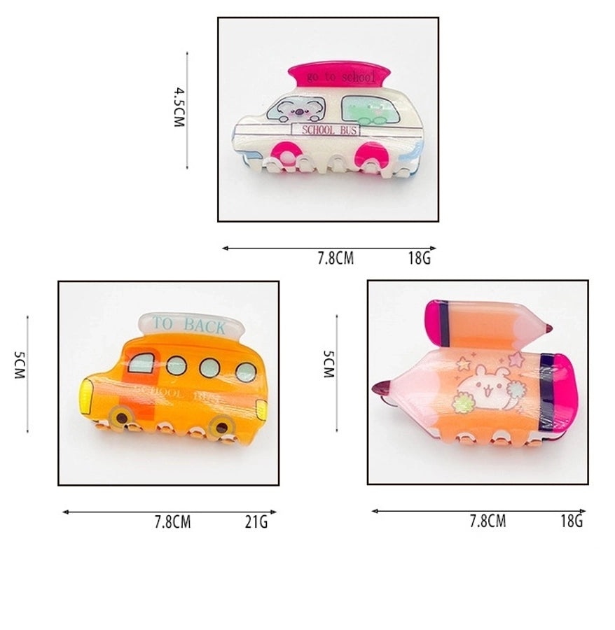 Women's Casual Simple Style Geometric Arylic Hair Claws