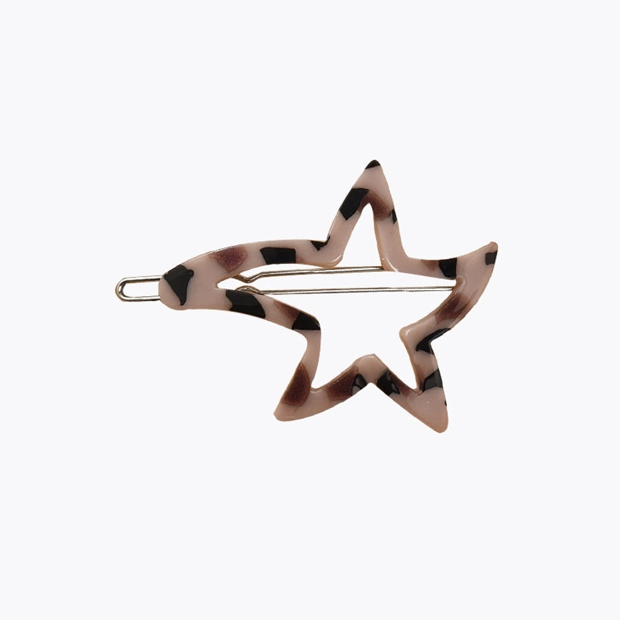 Women's Casual Simple Style Streetwear Star Heart Shape Arylic Hair Clip