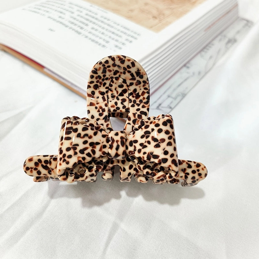 Women's Casual Simple Style Streetwear Geometric Bow Knot Acetic acid sheets Handmade Hair Claws