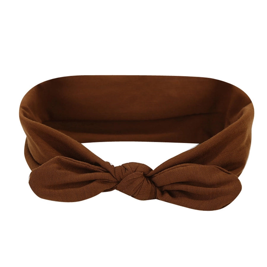 women's simple style solid color snakeskin leopard cloth hair band