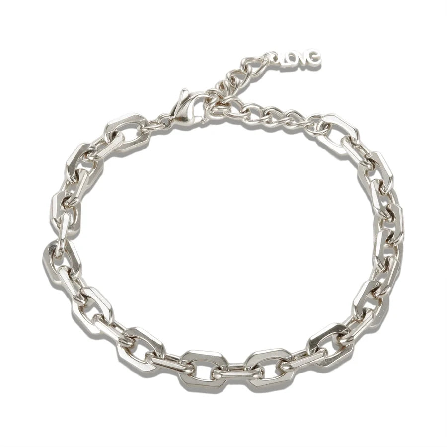 Jewelry Simple Style Geometric 304 Stainless Steel Plating Bracelets Earrings Necklace