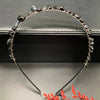 fashion u shape artificial crystal hair band 1 piece
