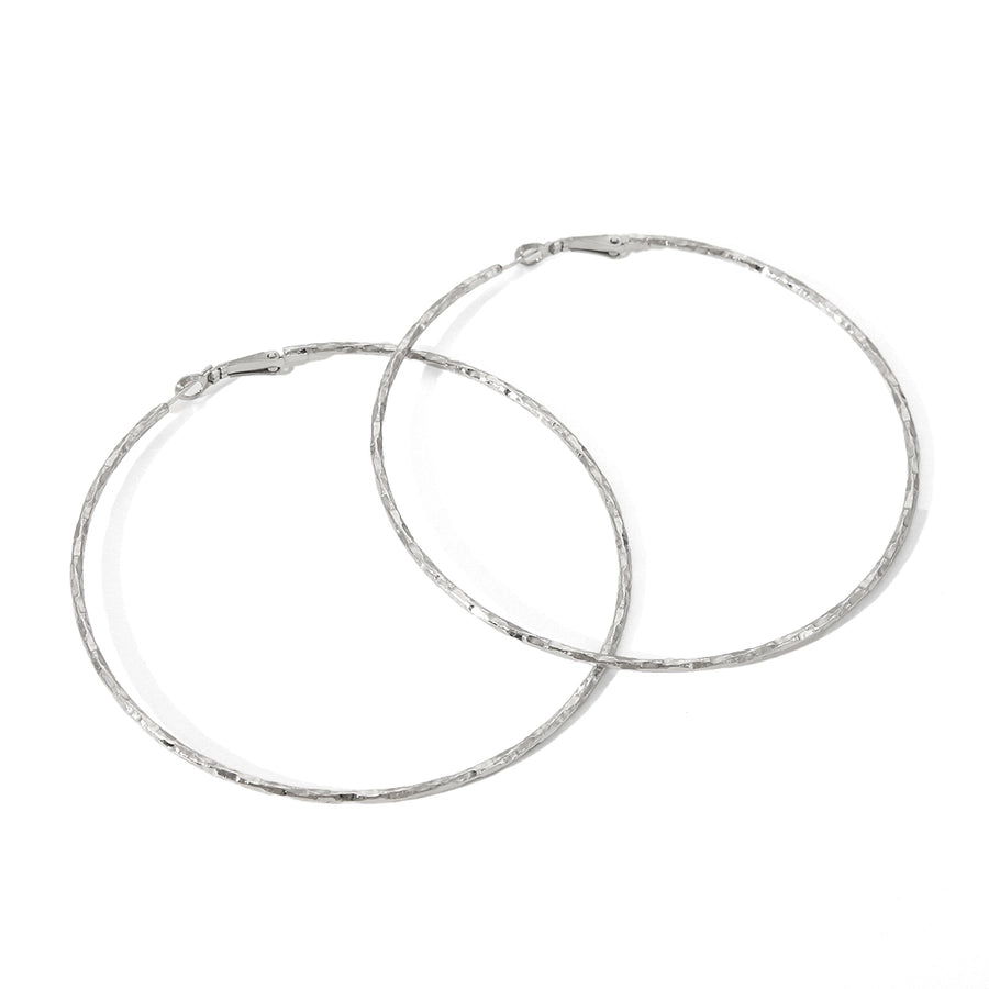 1 Pair IG Style Exaggerated Circle Solid Color Plating 304 Stainless Steel 18K Gold Plated Earrings