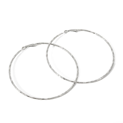 1 Pair IG Style Exaggerated Circle Solid Color Plating 304 Stainless Steel 18K Gold Plated Earrings