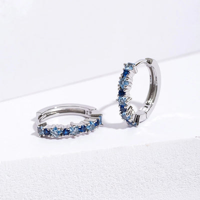 1 Pair Casual Elegant Geometric Plating Copper Zircon Earrings