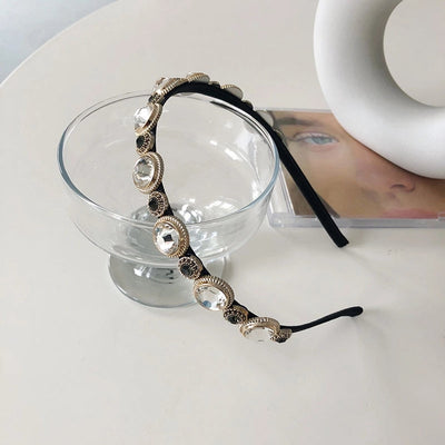 korean new fashion diamond retro hair band