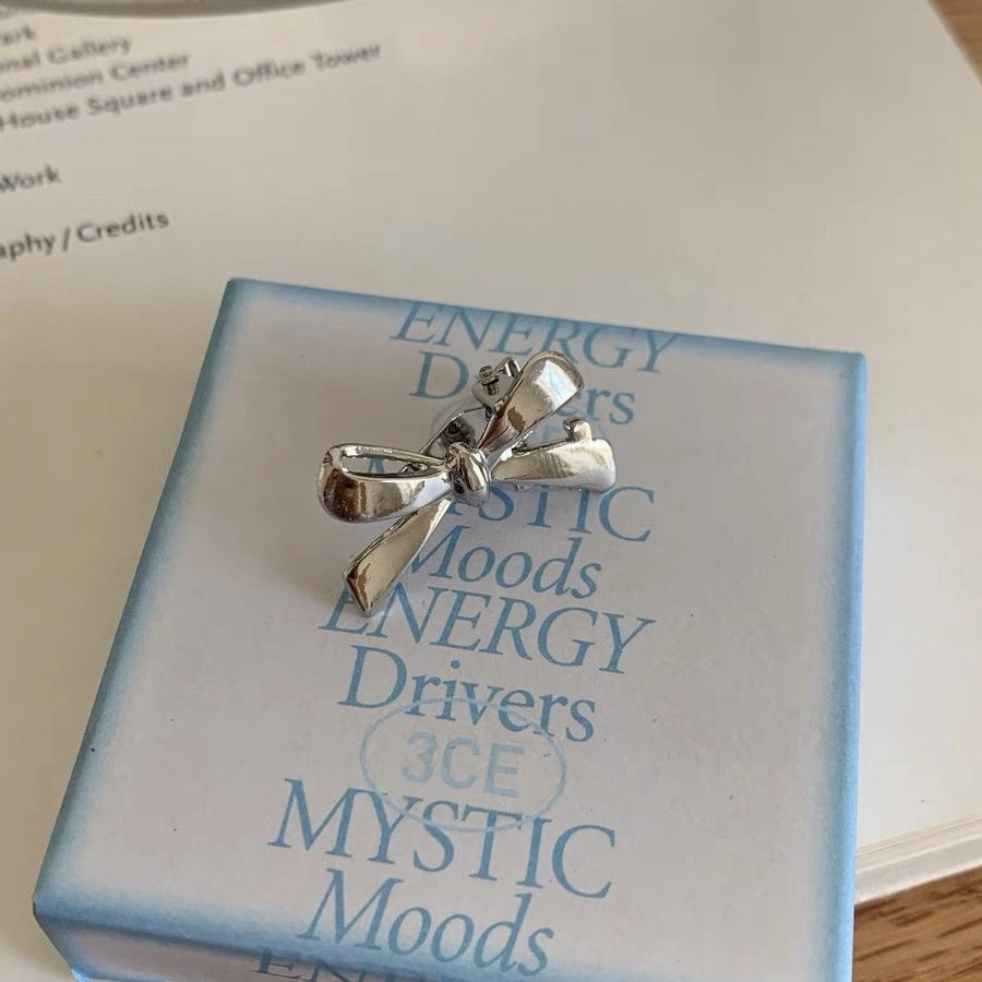 Women's IG Style Bow Knot Alloy Plating Hair Clip