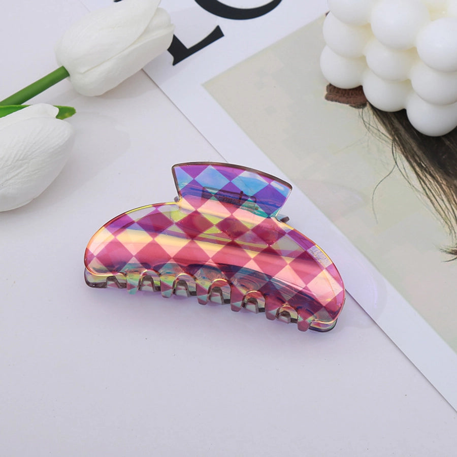 simple style bow knot imitation acetic acid handmade hair claws 1 piece