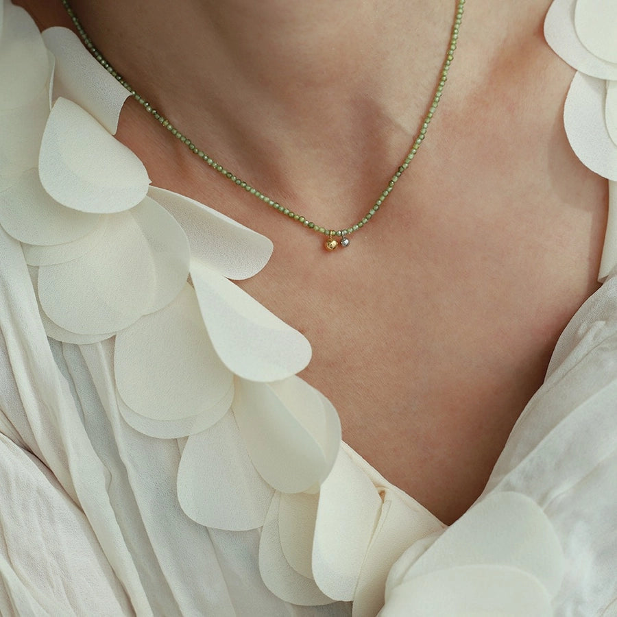 Jewelry Retro Simple Style Round Square 304 Stainless Steel Zircon Beaded Inlay Pendant Necklace