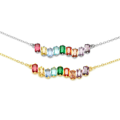 Copper Geometric Necklace