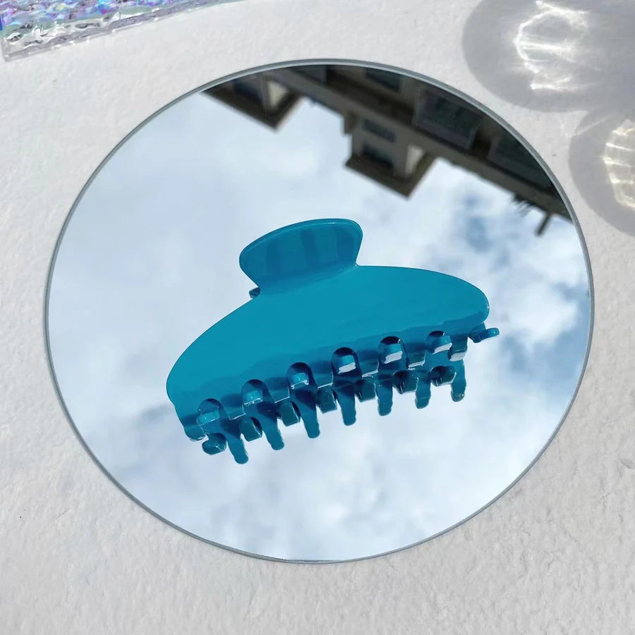 Women's Basic Simple Style Solid Color Acetic acid sheets Hair Claws