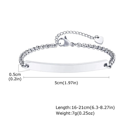 Basic Geometric 304 Stainless Steel 18K Gold Plated Belcher Chain ID Bracelet In Bulk