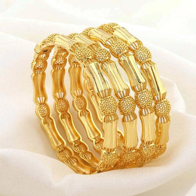 Copper Plating 18K Gold Ladies' Bracelet Temperament Entry Lux Hollow Small Waist Dubai Bridal Wedding Jewelry