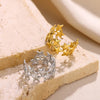 Jewelry Classical Simple Style Star 304 Stainless Steel Stainless Steel Rings