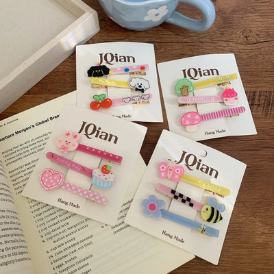 Women's Cute Cartoon Arylic Hair Clip