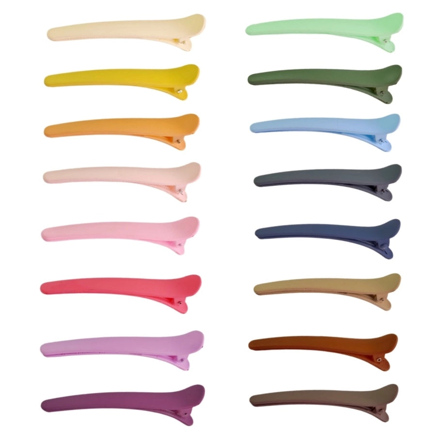 Women's Basic Simple Style Solid Color Plastic Hair Clip