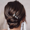 Women's Simple Style Classic Style Solid Color Alloy Inlay Hair Clip