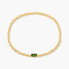 Simple Style Rectangle 201 Stainless Steel 304 Stainless Steel 18K Gold Plated Zircon Beaded Chain Bracelets In Bulk