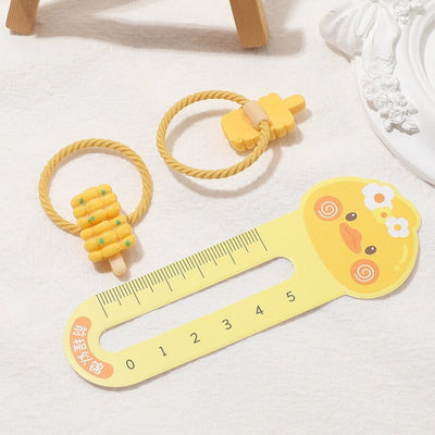 Kid'S Cute Vegetable Resin Hair Tie