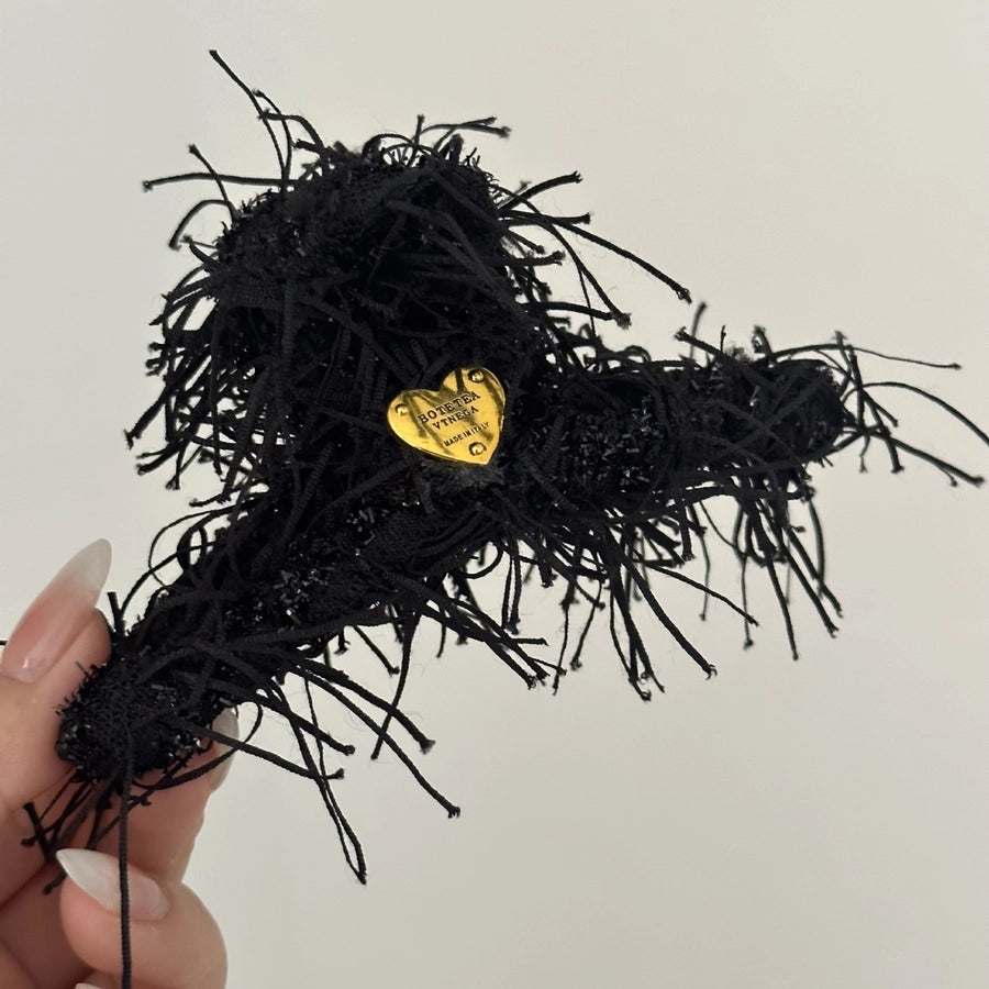 funny artistic solid color plastic resin hair claws