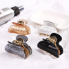commute korean style solid color arylic hair claws