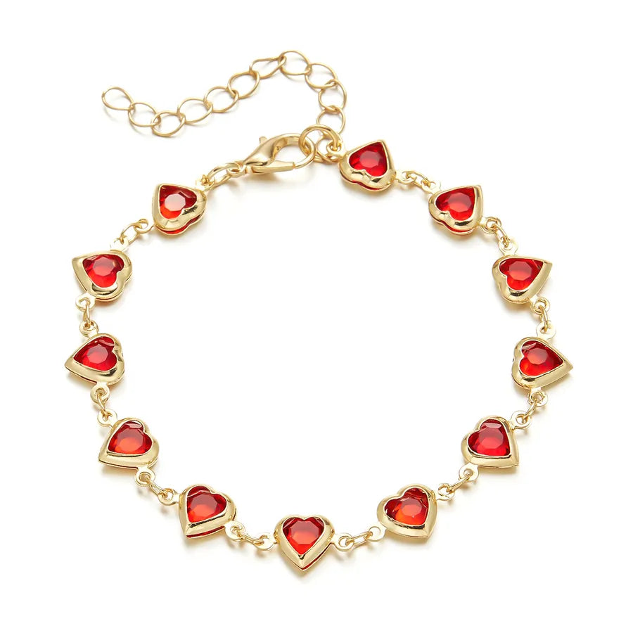 Simple Style Classic Style Flower Alloy Copper Wholesale Bracelets