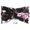 elegant streetwear plaid leopard cloth hair band