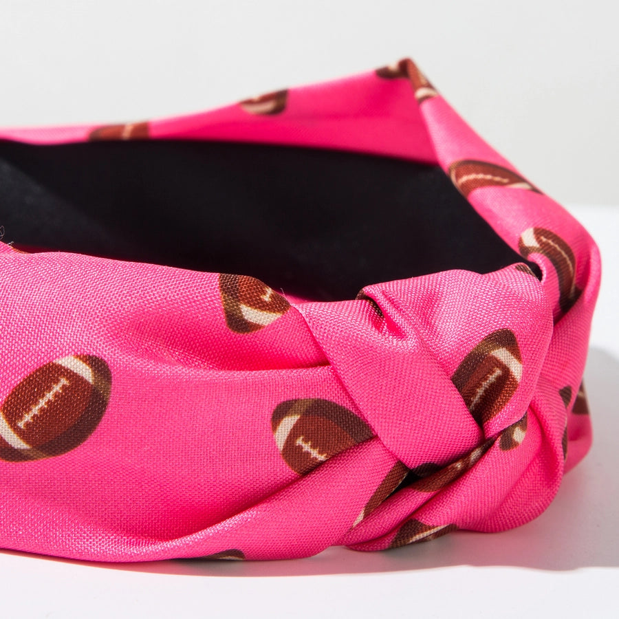 Casual Elegant Classic Style Women's Rugby Alloy Cloth Printing Fabric Hair Band