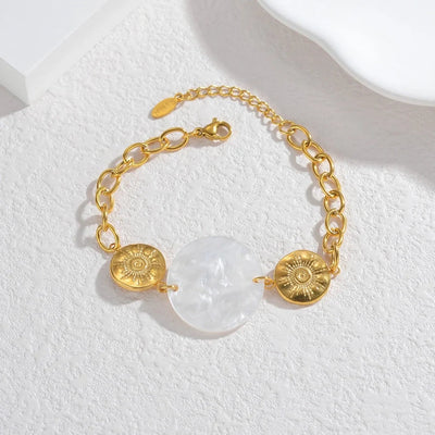 Jewelry Casual Round 304 Stainless Steel Necklace