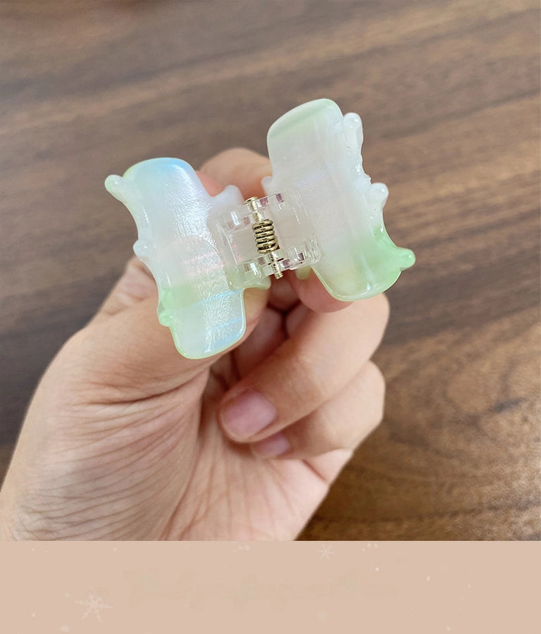 Beautiful Mini small size acetate grip bangs clip side broken hairpin hairpin air texture shark clip ponytail headdress