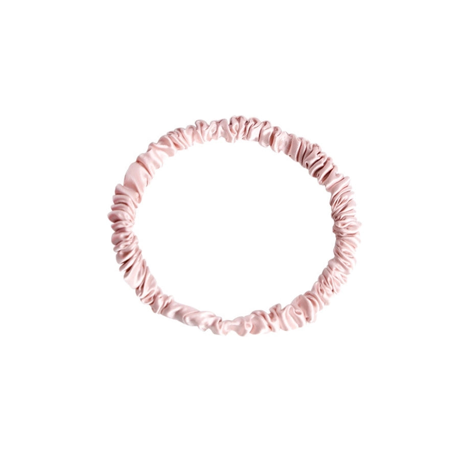 Women's Simple Style Solid Color 100%  Silk Hair Tie