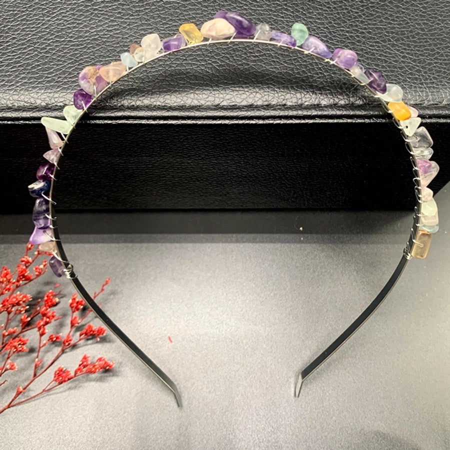 fashion u shape artificial crystal hair band 1 piece