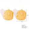 1 Pair Casual Simple Style Classic Style Geometric Square 304 Stainless Steel 18K Gold Plated Imitation Gold  Ear Studs
