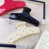 Simple Style Classic Style Solid Color Acetic acid sheets Inlay Rhinestones Hair Claws 1 Piece