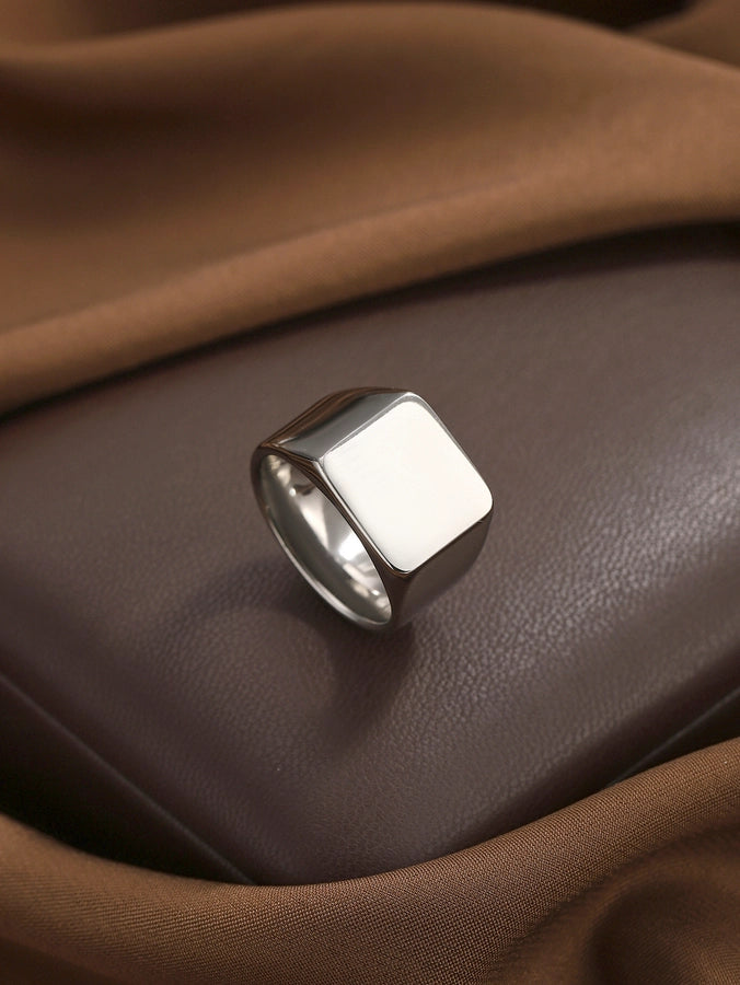 Jewelry Simple Style Geometric 304 Stainless Steel Rings