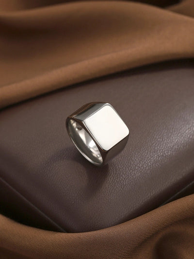 Jewelry Simple Style Geometric 304 Stainless Steel Rings