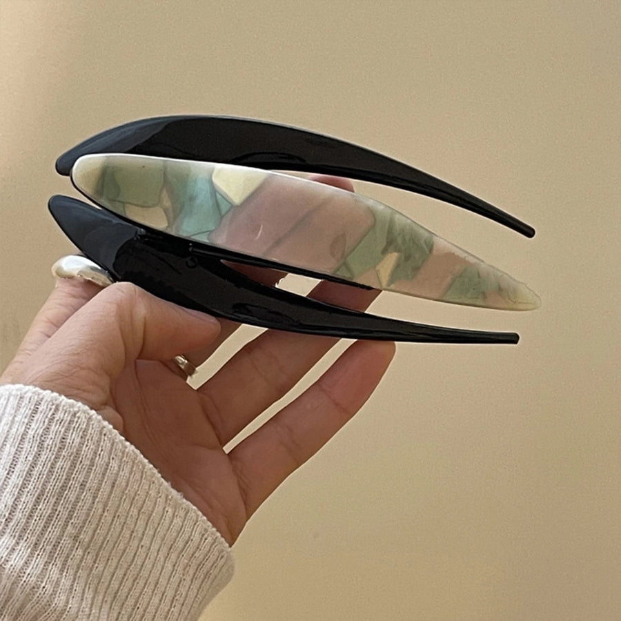 Women's Modern Style Classic Style Geometric Solid Color Arylic Hair Clip