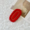 Christmas Cute Kid'S Christmas Tree Christmas Socks yarn Hair Clip
