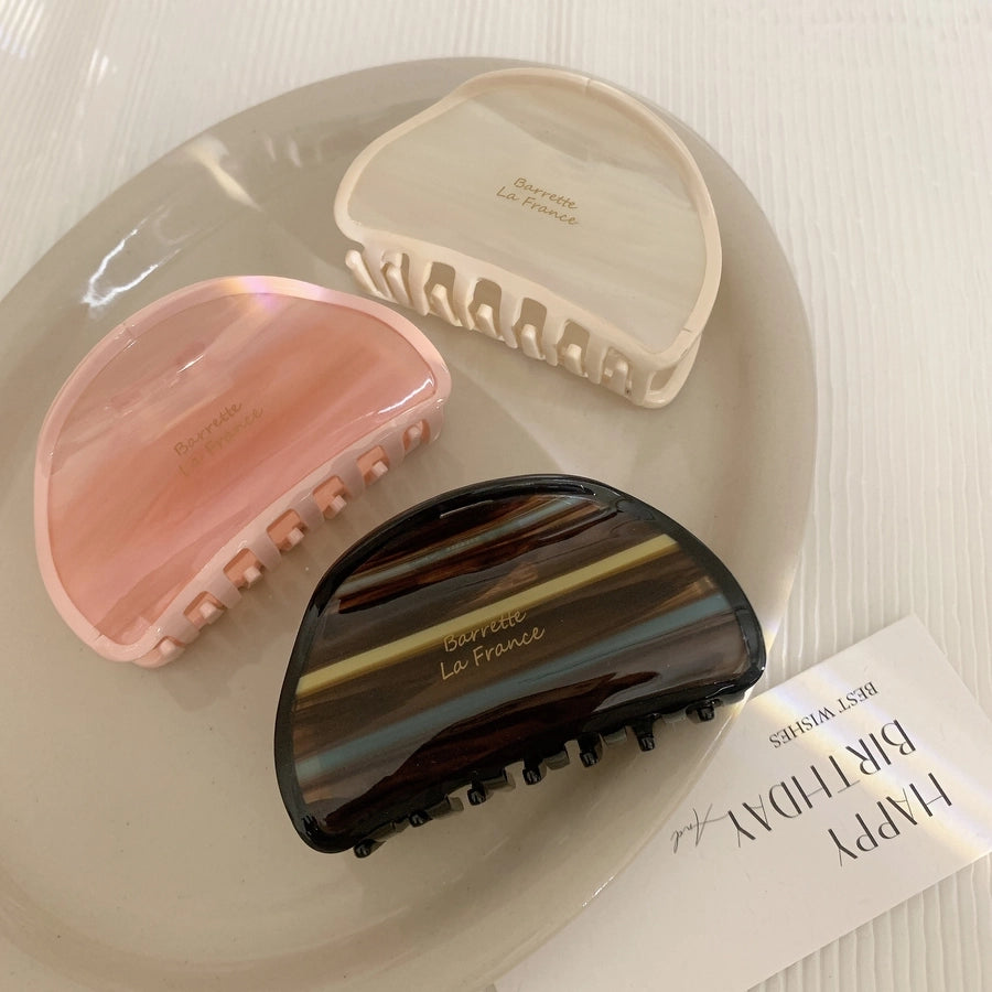 Women's Simple Style Commute Solid Color Acetic acid sheets Hair Claws