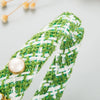 sweet round cloth plating inlay rhinestones pearl hair band
