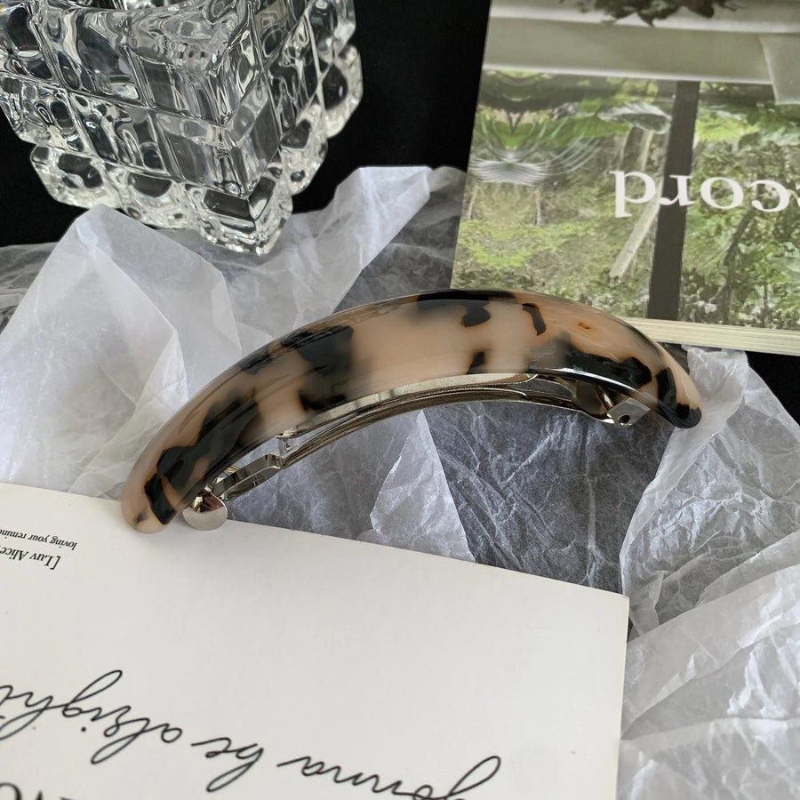 Women's Casual Elegant Simple Style Geometric Alloy Acetic acid sheets Hair Clip