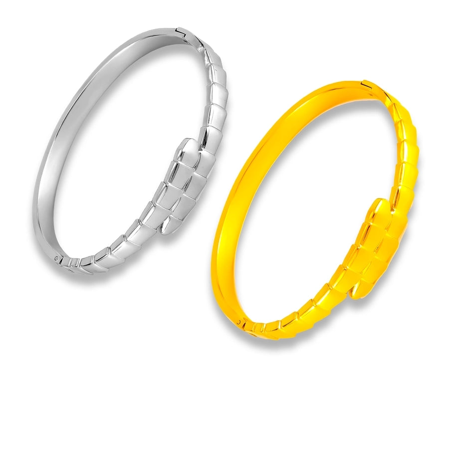 Vintage Style Simple Style Geometric 304 Stainless Steel Bangle In Bulk