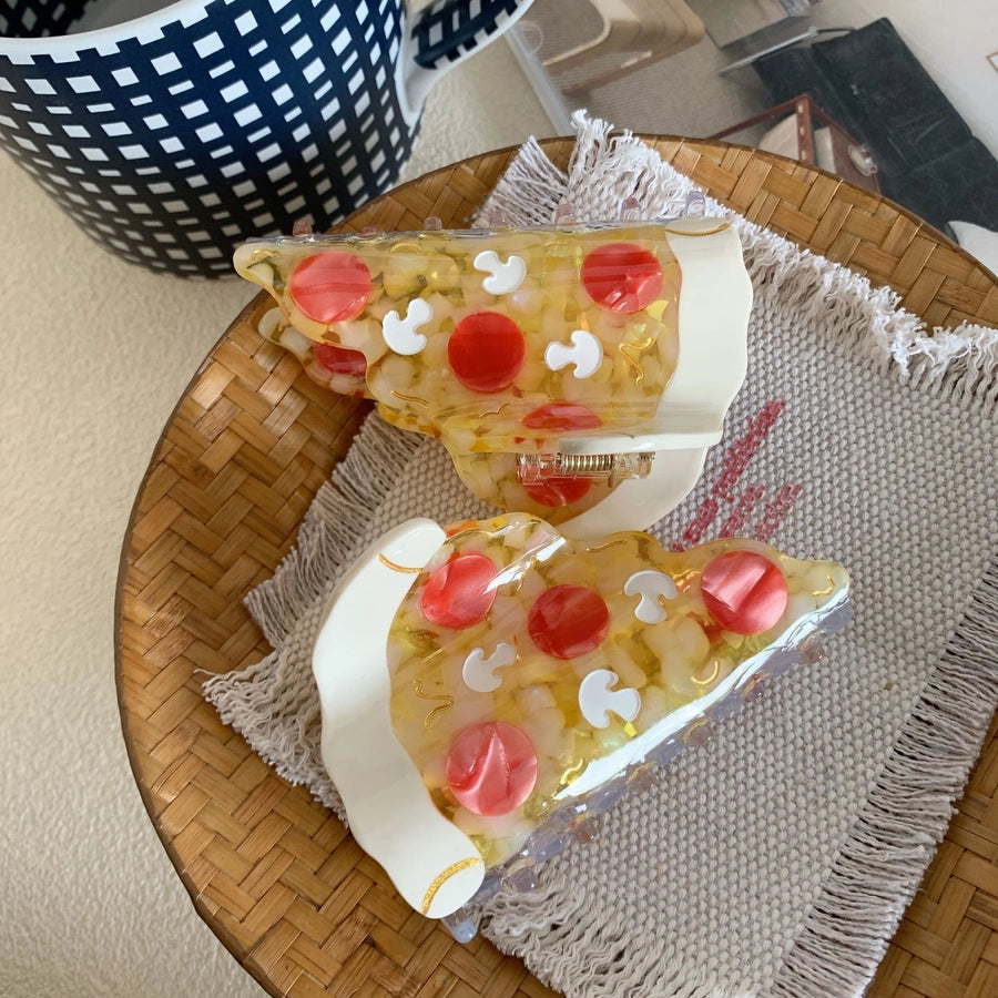 Women's Korean Style Saturday Acetic acid sheets Hair Claws