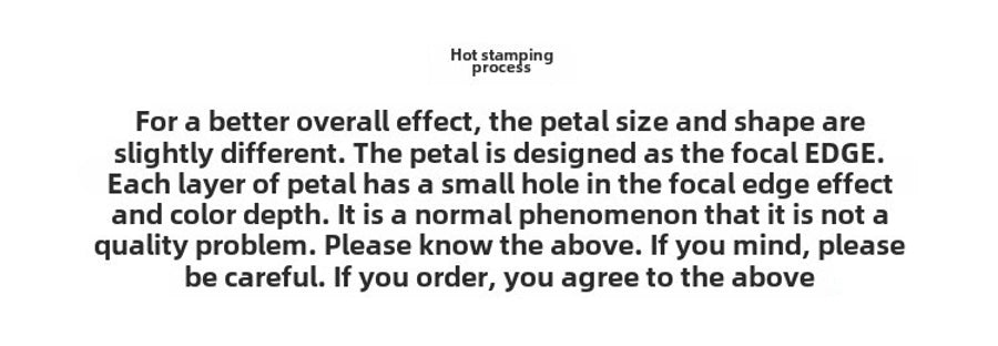 Flower headdress Hanfu hairpin silk flower hair accessories tassel side clip female ancient style headdress Flower hairpin flower clip accessories