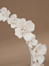 elegant retro lady flower ceramics hair band
