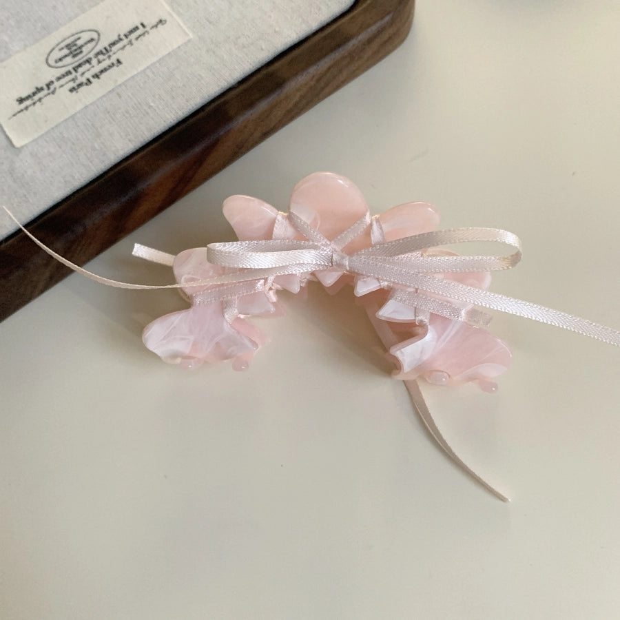 Women's Simple Style Classic Style Bow Knot Acetic acid sheets Hair Claws